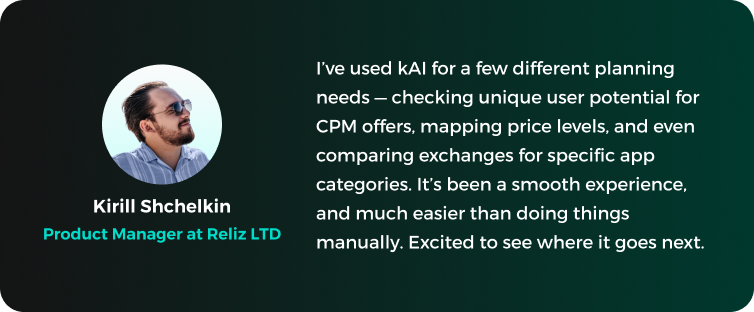 Reliz kAI testimonial
